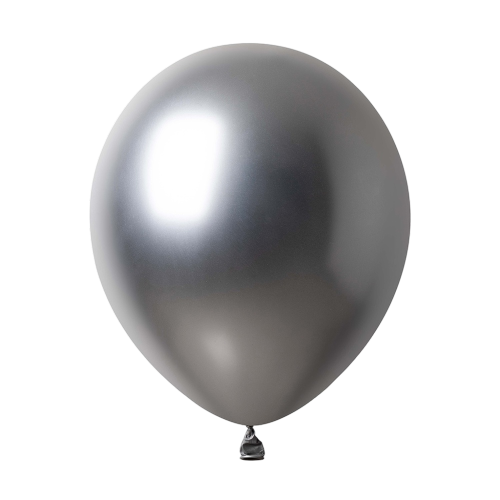 Single Latex Chrome silver