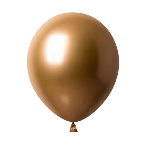 Single Latex Chrome Gold