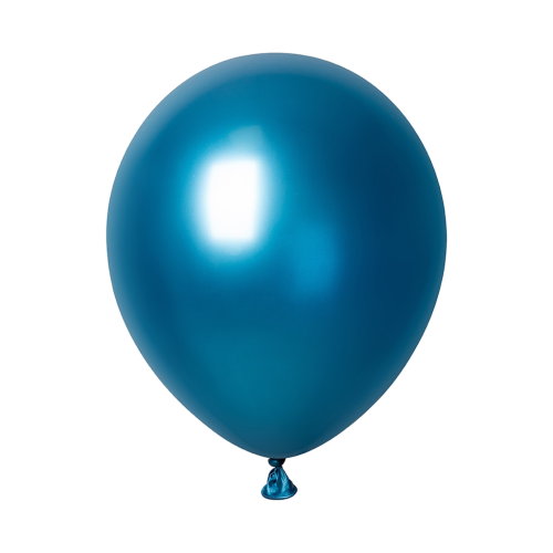 Single Latex Chrome Blue